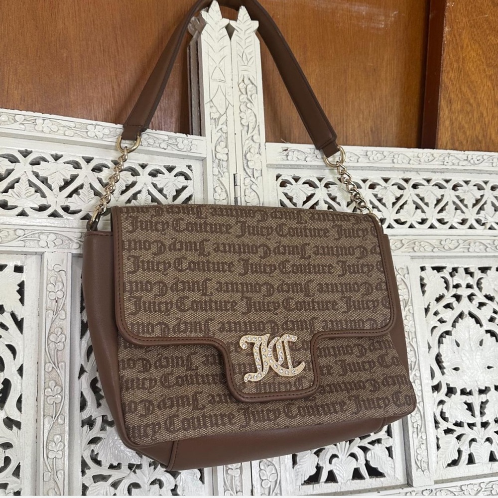Juicy Couture brighter‎ than a diamond brown shoulder bag